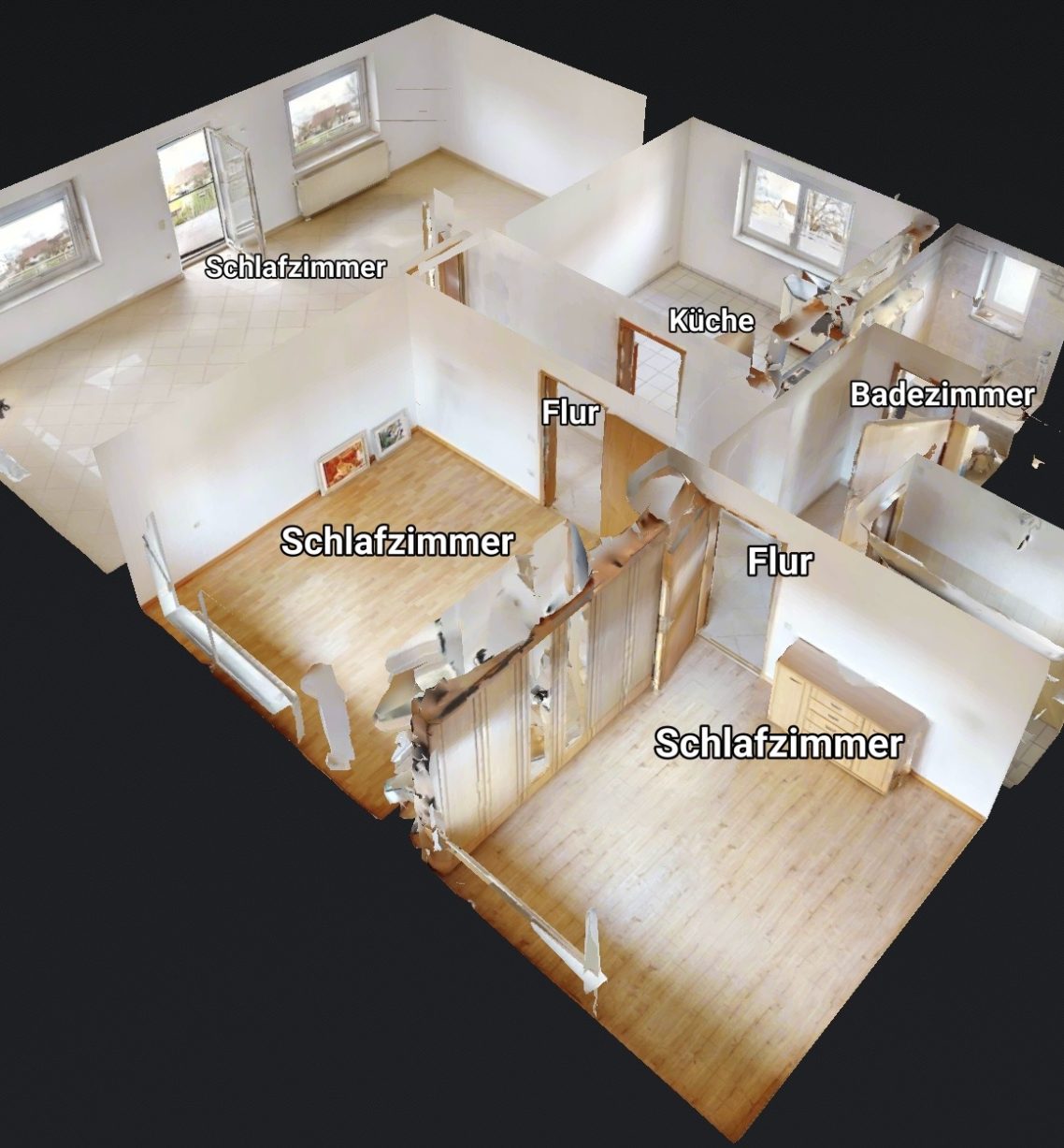 Digitales Modell Matterport 360° Scan Ulm